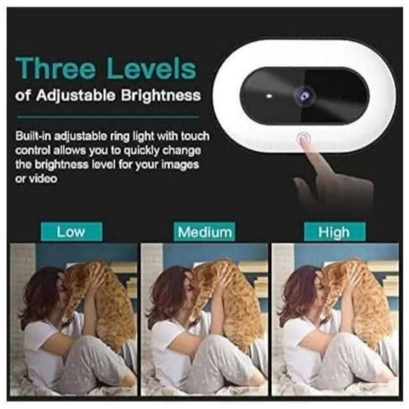 NEW! NexiGo Streamcam N930E w/ Software and Ring Light - Picture 3 of 10